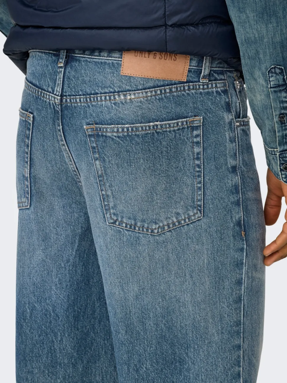 ONSEDGE Medelhög midja Rak passform Jeans