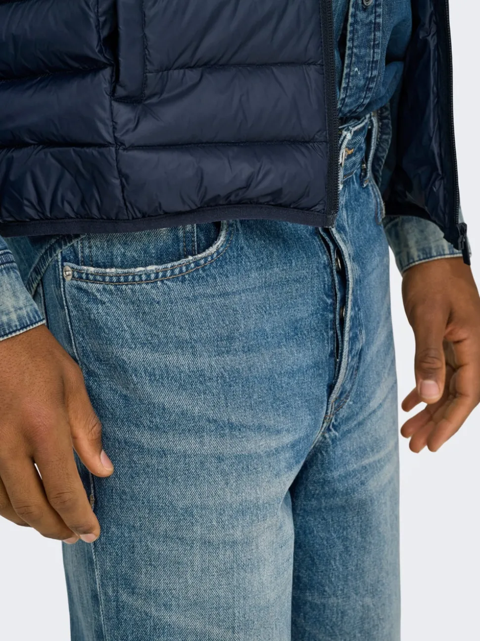 ONSEDGE Medelhög midja Rak passform Jeans