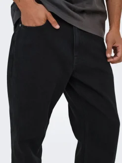 ONSEDGE Medelhög midja Rak passform Jeans