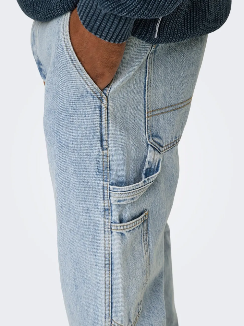 ONSEDGE Medelhög midja Rak passform Jeans