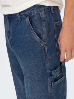 ONSEDGE Medelhög midja Rak passform Jeans
