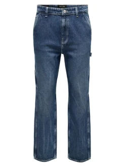 ONSEDGE Medelhög midja Rak passform Jeans