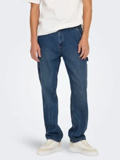 ONSEDGE Medelhög midja Rak passform Jeans