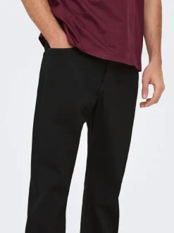 ONSEDGE Medelhög midja Rak passform Jeans