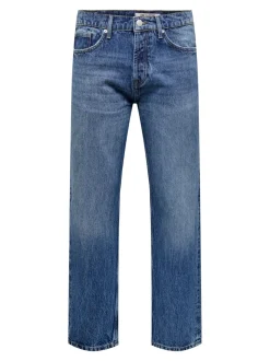 ONSEDGE Medelhög midja Rak passform Jeans