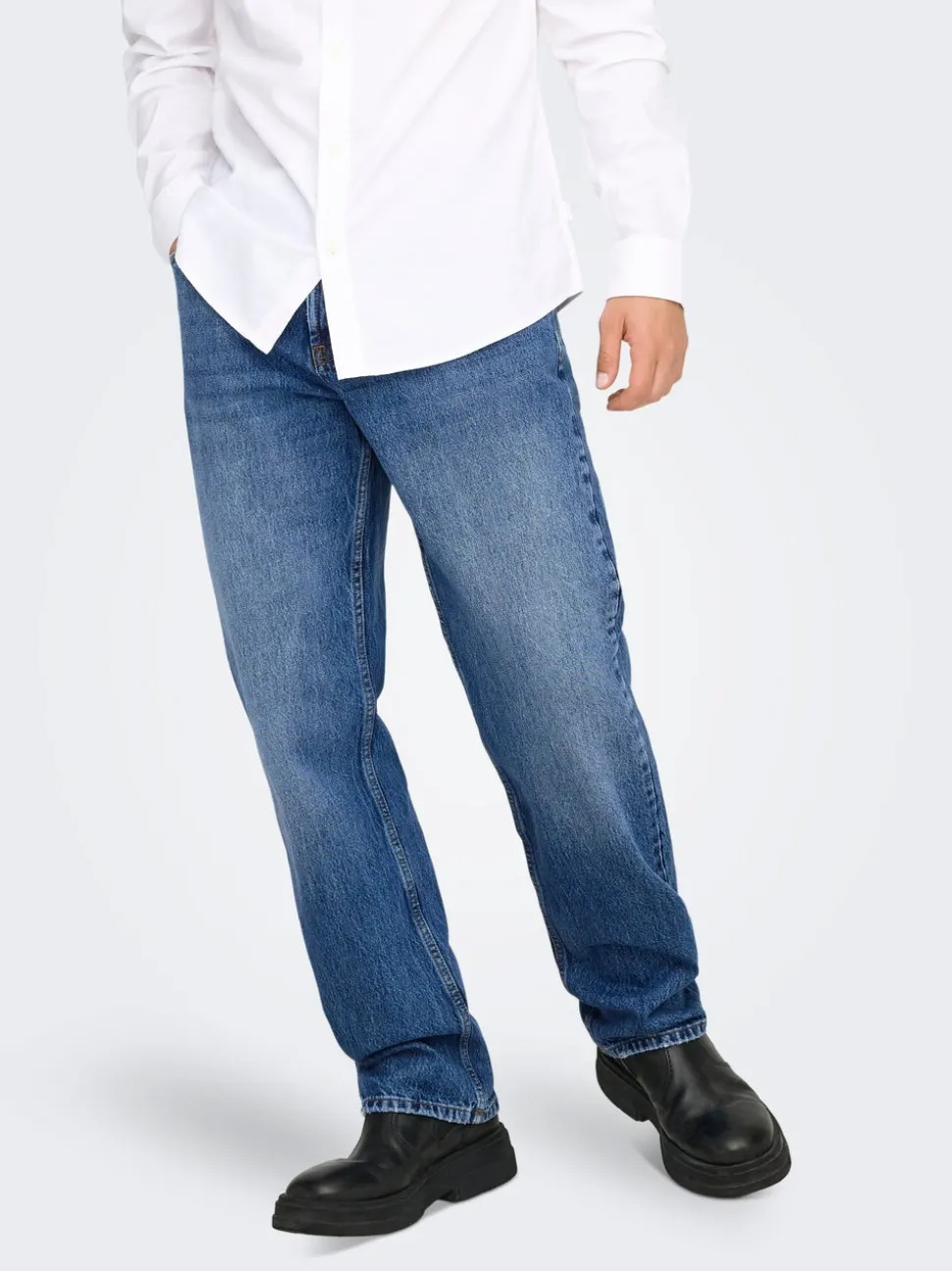 ONSEDGE Medelhög midja Rak passform Jeans