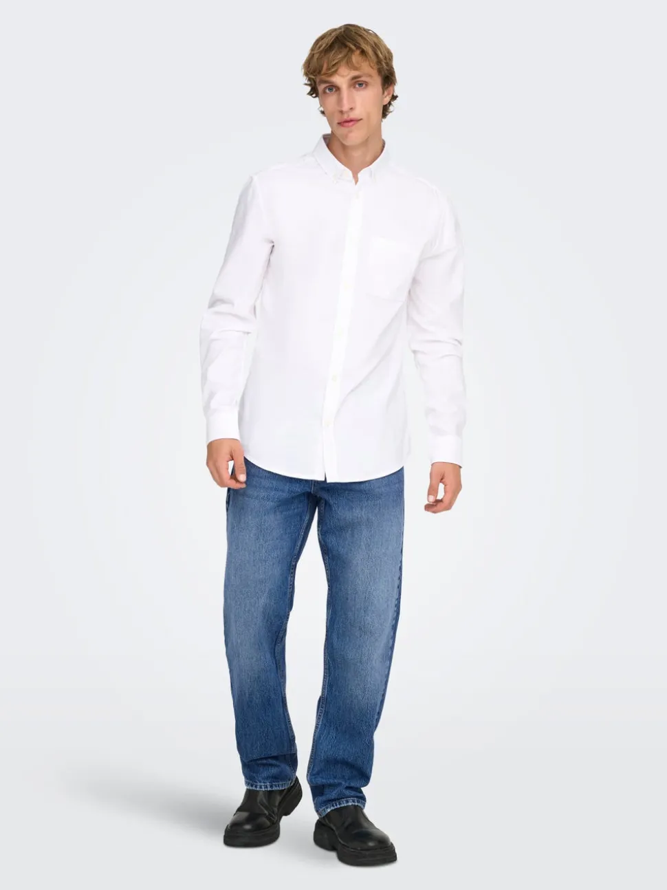 ONSEDGE Medelhög midja Rak passform Jeans