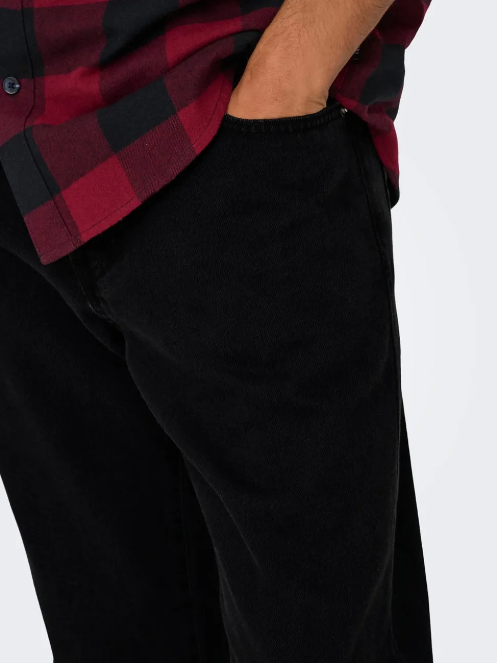 ONSEDGE Medelhög midja Rak passform Jeans