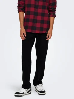 ONSEDGE Medelhög midja Rak passform Jeans