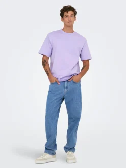 ONSEDGE Medelhög midja Rak passform Jeans