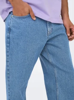 ONSEDGE Medelhög midja Rak passform Jeans
