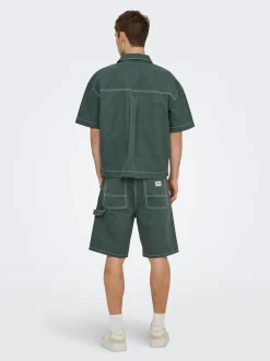 ONSEDGE Medelhög midja Rak passform Shorts i femficksmodell