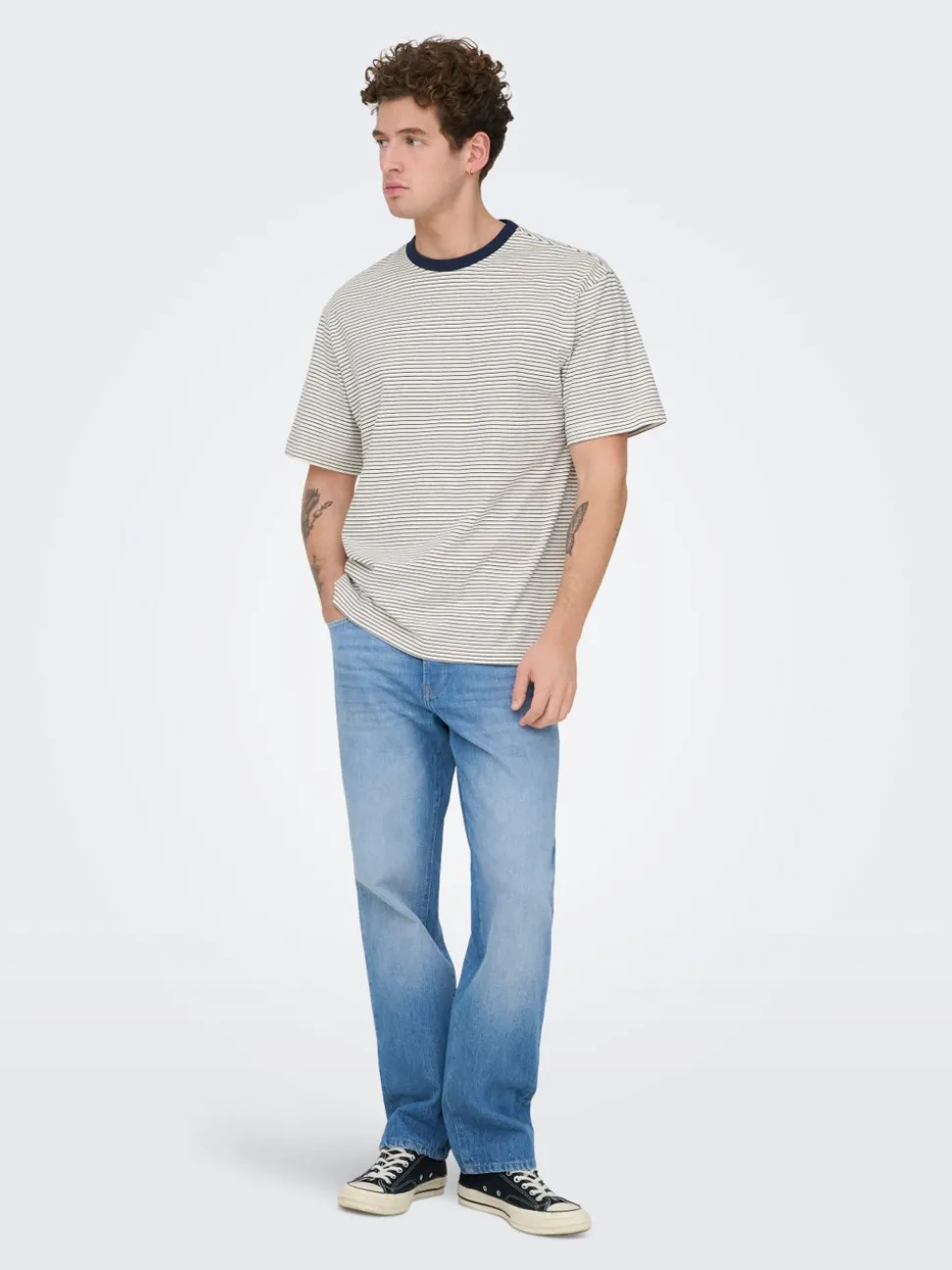 ONSEDGE Medelhög midja Rak passform Jeans