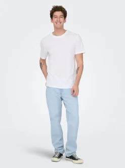 ONSEDGE Medelhög midja Rak passform Jeans
