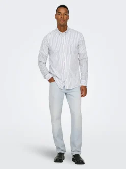 ONSEDGE Medelhög midja Rak passform Jeans