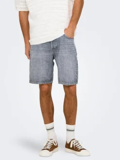 ONSEDGE Medelhög midja Rak passform Shorts