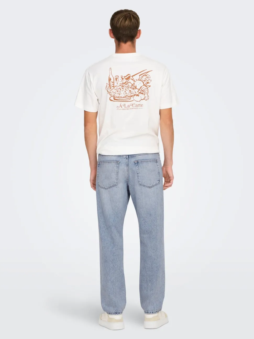 ONSEDGE Medelhög midja Rak passform Jeans