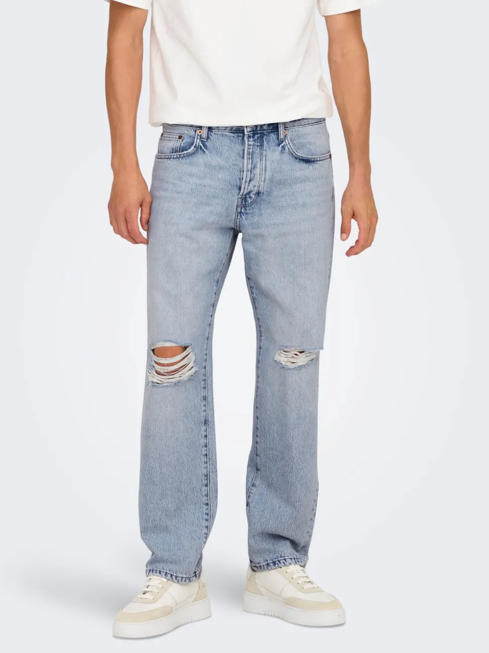 ONSEDGE Medelhög midja Rak passform Jeans