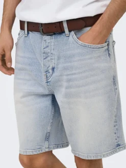 ONSEDGE Medelhög midja Rak passform Shorts