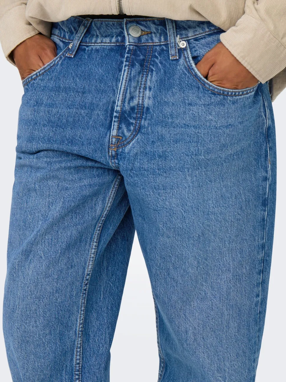ONSEDGE Medelhög midja Rak passform Jeans