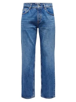 ONSEDGE Medelhög midja Rak passform Jeans