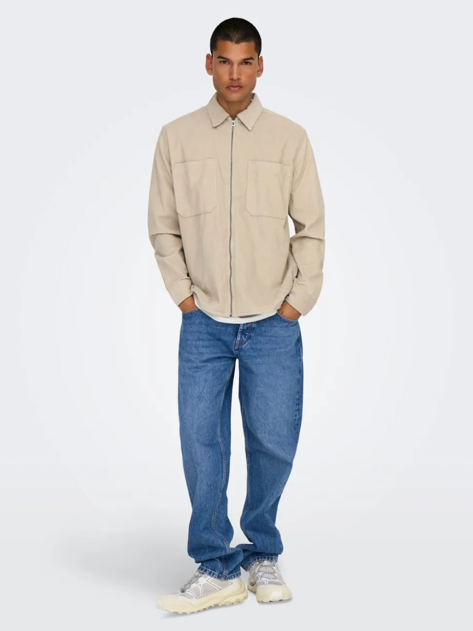 ONSEDGE Medelhög midja Rak passform Jeans