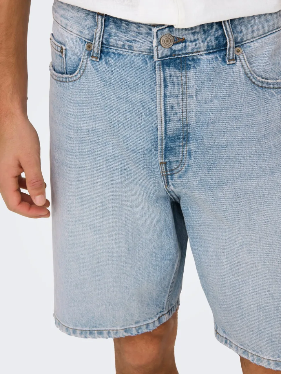 ONSEDGE Medelhög midja Rak passform Shorts