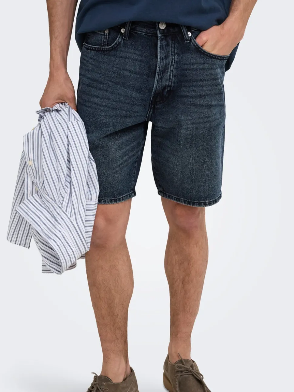 ONSEDGE Medelhög midja Rak passform Shorts