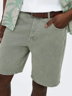 ONSEDGE Medelhög midja Rak passform Shorts