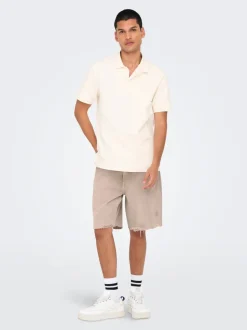 ONSEDGE Medelhög midja Rak passform Shorts