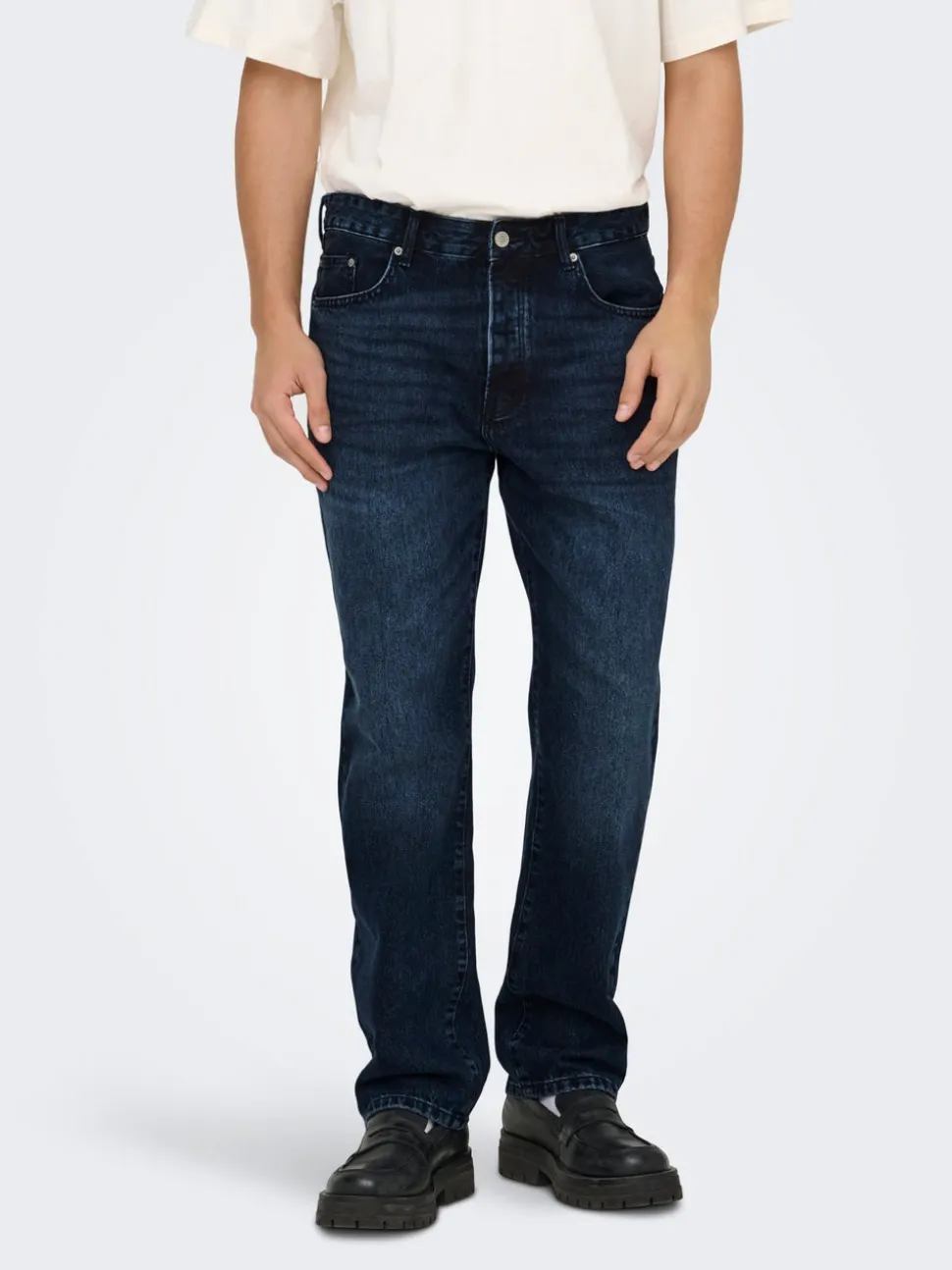 ONSEDGE Medelhög midja Rak passform Jeans