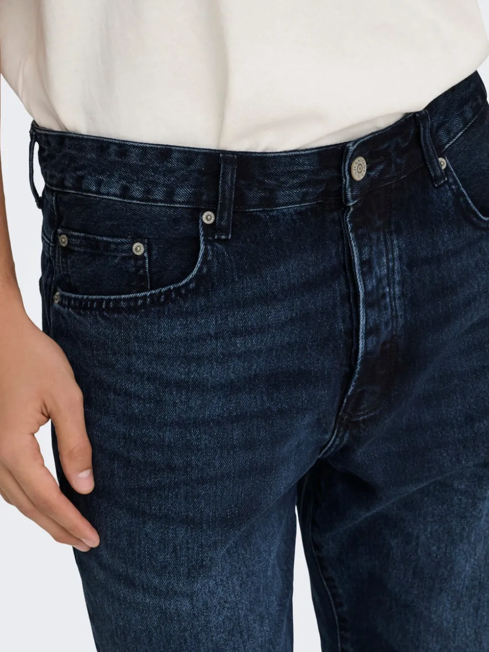 ONSEDGE Medelhög midja Rak passform Jeans
