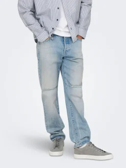 ONSEDGE Medelhög midja Rak passform Jeans