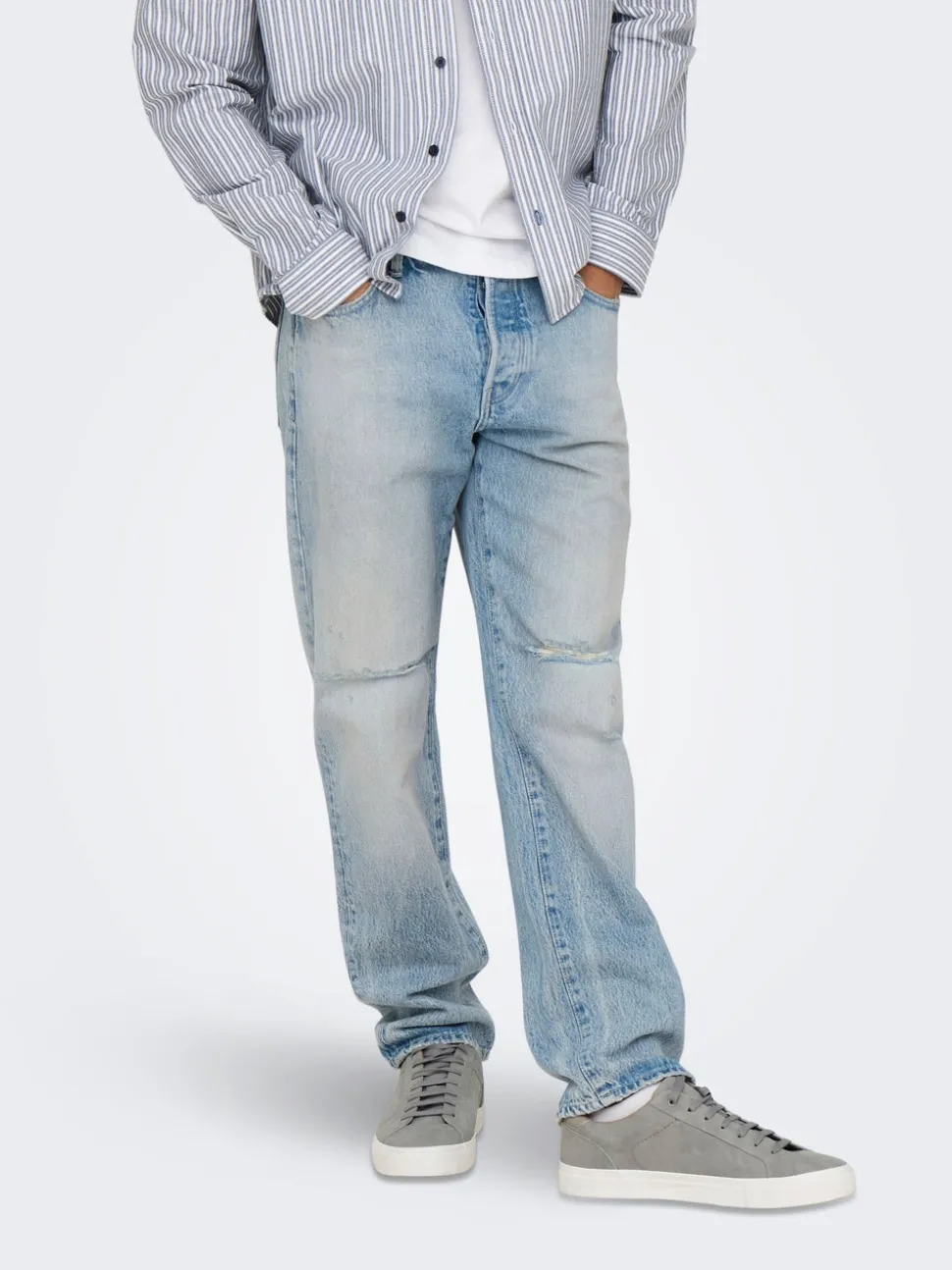 ONSEDGE Medelhög midja Rak passform Jeans