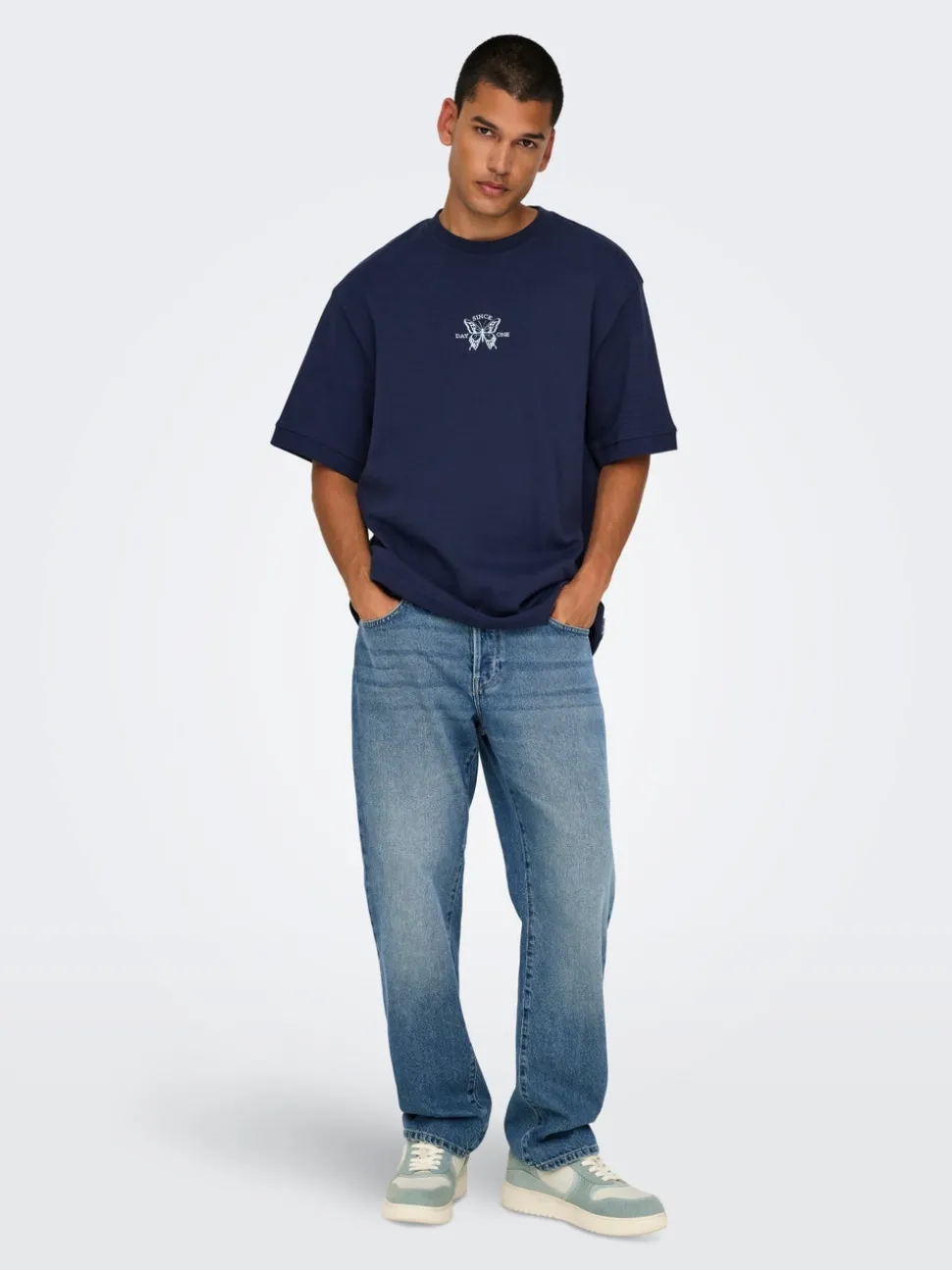 ONSEDGE Medelhög midja Rak passform Jeans
