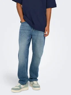 ONSEDGE Medelhög midja Rak passform Jeans