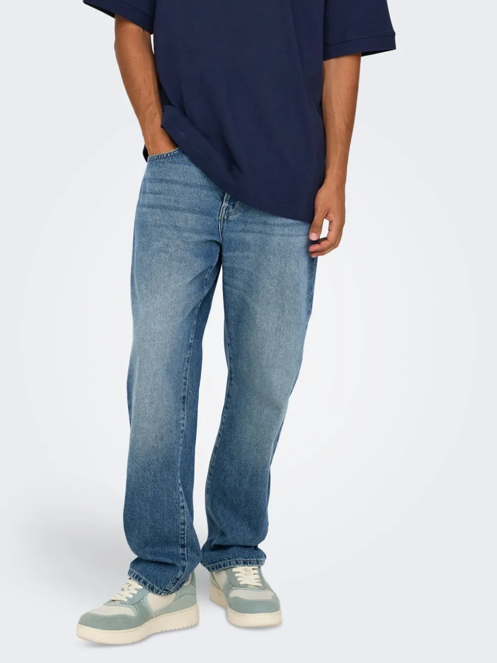 ONSEDGE Medelhög midja Rak passform Jeans
