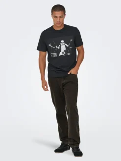 ONSEDGE Medelhög midja Rak passform Jeans