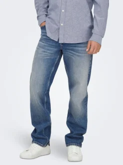 ONSEDGE Rak passform Jeans