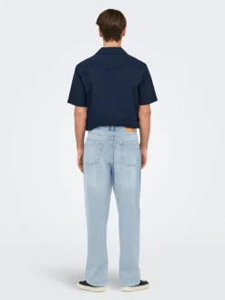 ONSFADE Hög midja Lös passform Jeans