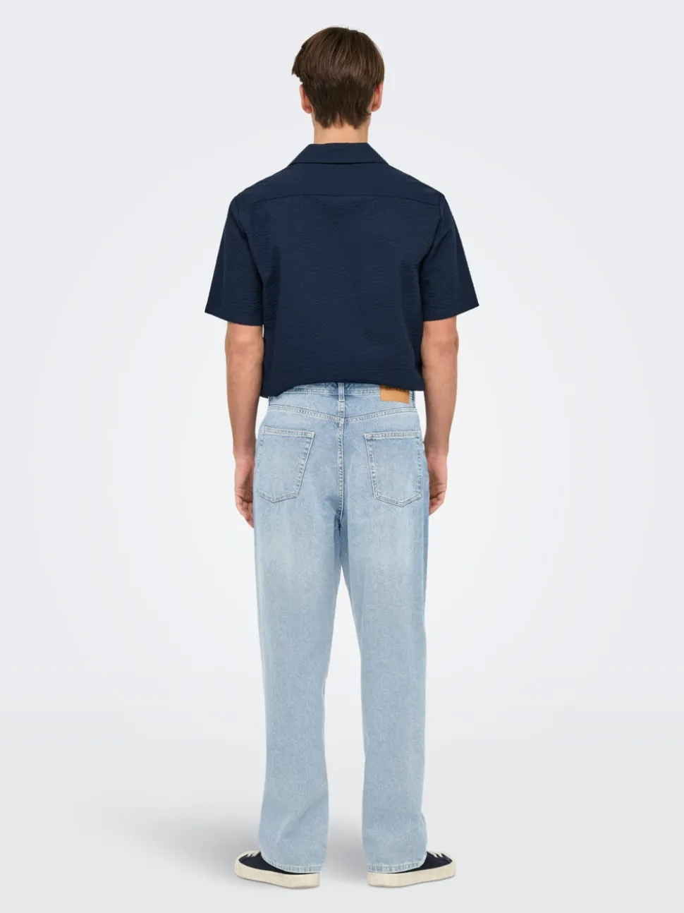 ONSFADE Hög midja Lös passform Jeans