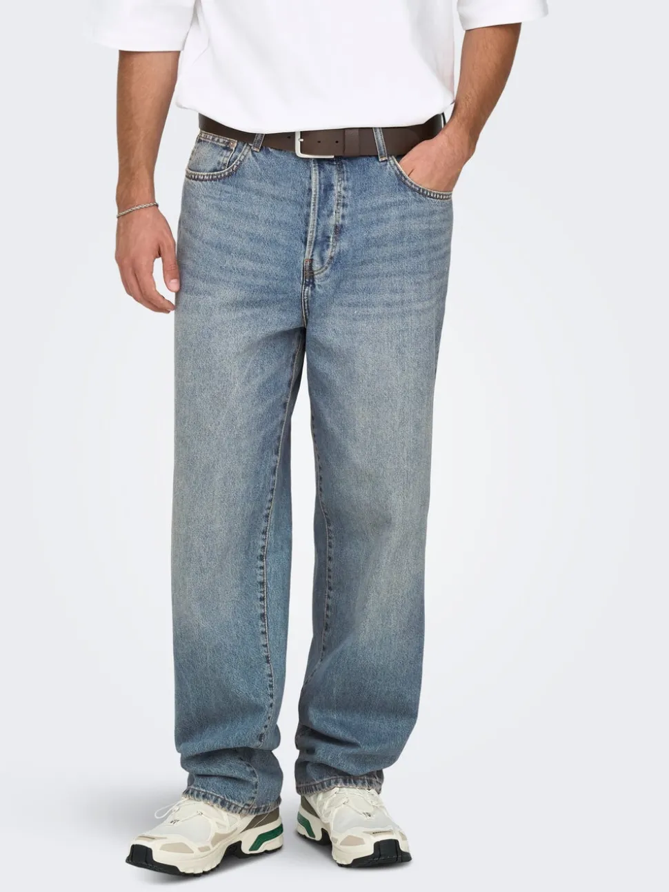 ONSFADE Lös passform Jeans