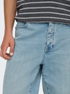 ONSFADE Medelhög midja Lös passform Strecth Jeans
