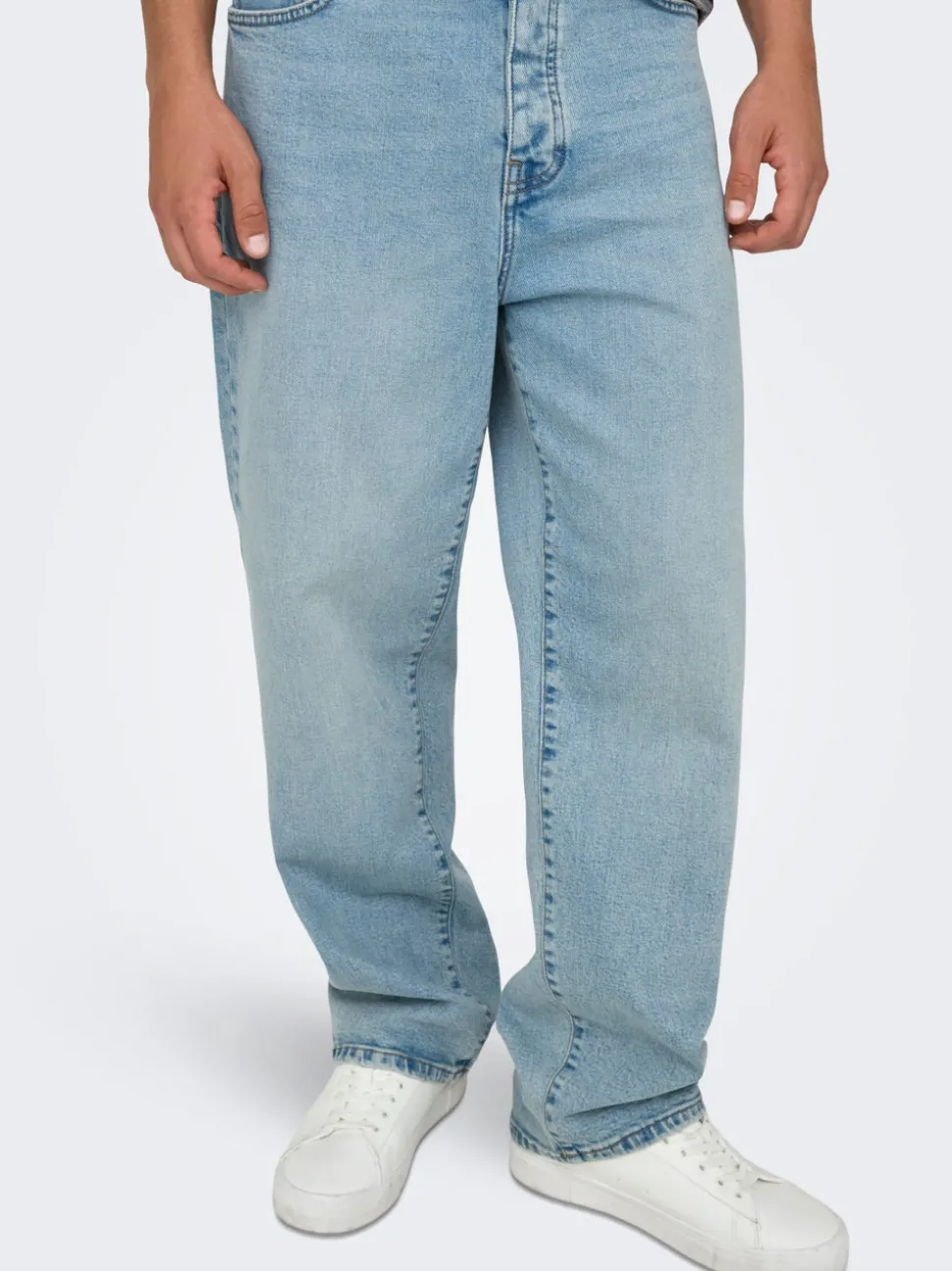 ONSFADE Medelhög midja Lös passform Strecth Jeans
