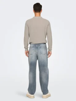 ONSFADE Medelhög midja Lös passform Jeans