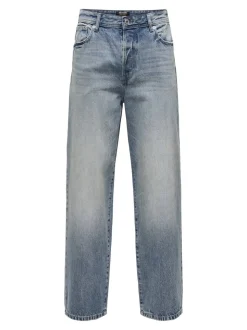 ONSFADE Medelhög midja Lös passform Jeans