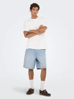 ONSFADE Medelhög midja Lös passform Shorts