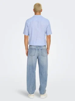 ONSFADE Medelhög midja Lös passform Jeans
