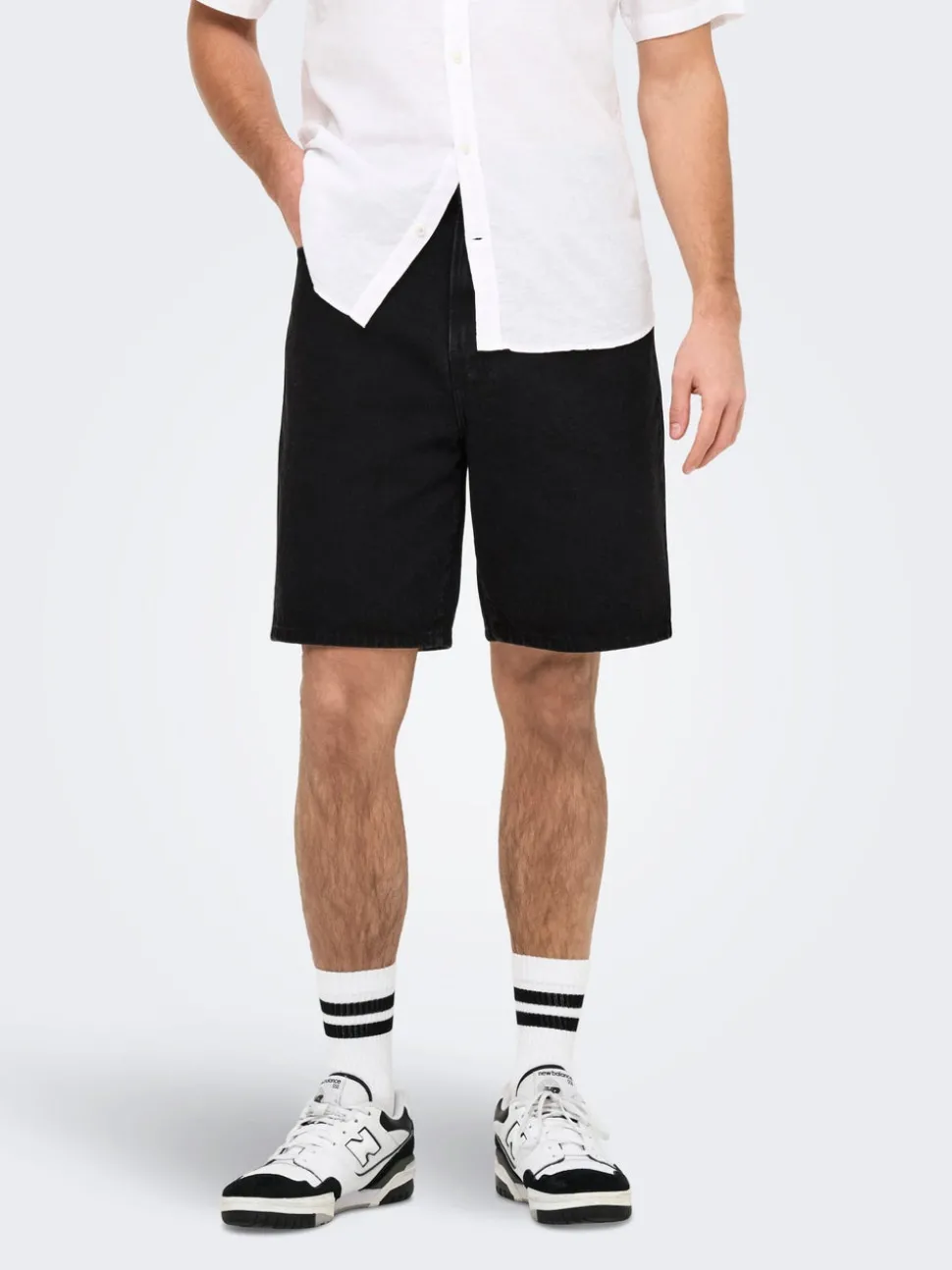 ONSFADE Medelhög midja Lös passform Shorts