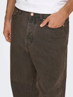 ONSFADE Medelhög midja Lös passform Jeans